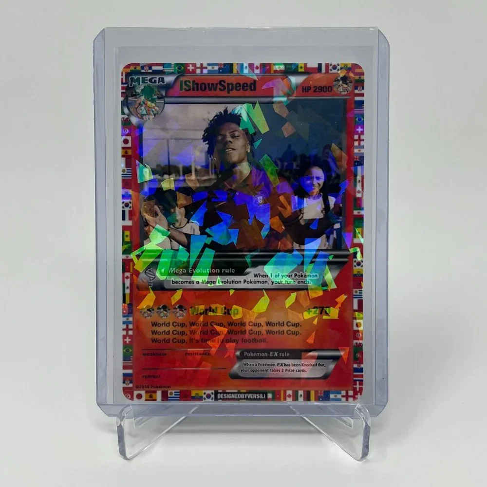 custom juice wrld pokemon card Yeat Holographic Trading Card Set – frnkiXX.829 main image 1
